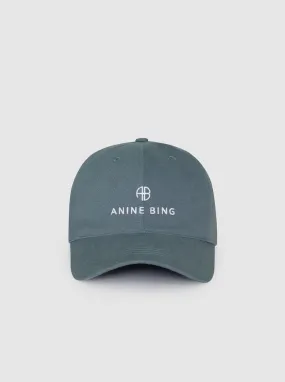 Jeremy Baseball Cap in Dark Sage