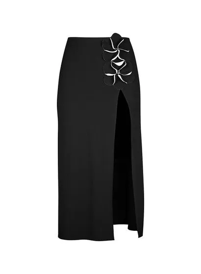 Karla Colletto Hana Long Straight Skirt