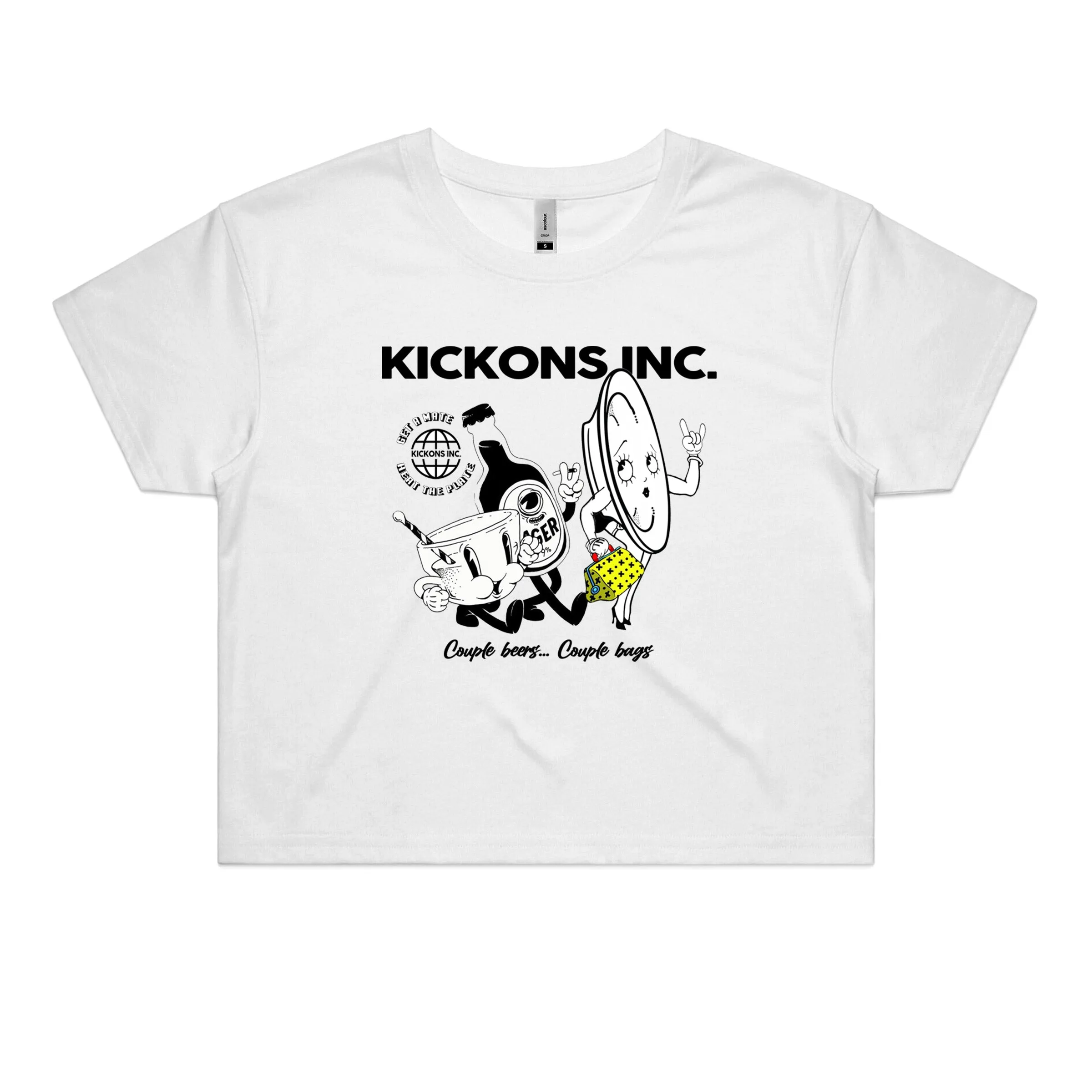 Kickons Plate Mate Crop