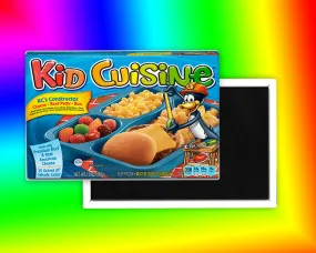 Kid Cuisine Hamburger Meal 90s Fridge Magnet