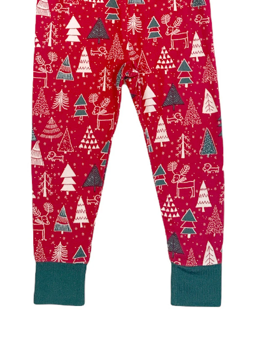 Kids "SANTA'S HELPER" Long Sleeve Top and Jogger Pajama Set