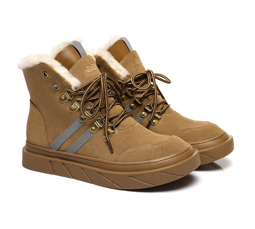 Lace Up Fashion Sneaker Women Boots Vicki