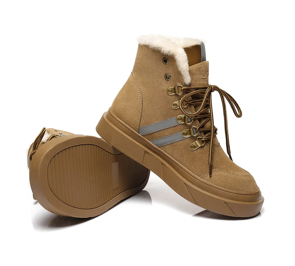 Lace Up Fashion Sneaker Women Boots Vicki