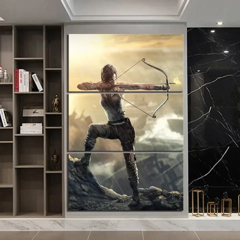 Lara Croft Tomb Raider Video Game Poster