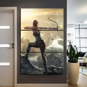 Lara Croft Tomb Raider Video Game Poster