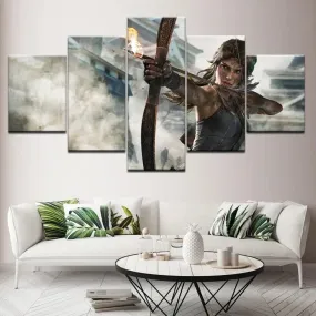 Lara Croft Tomb Raider Wall Art