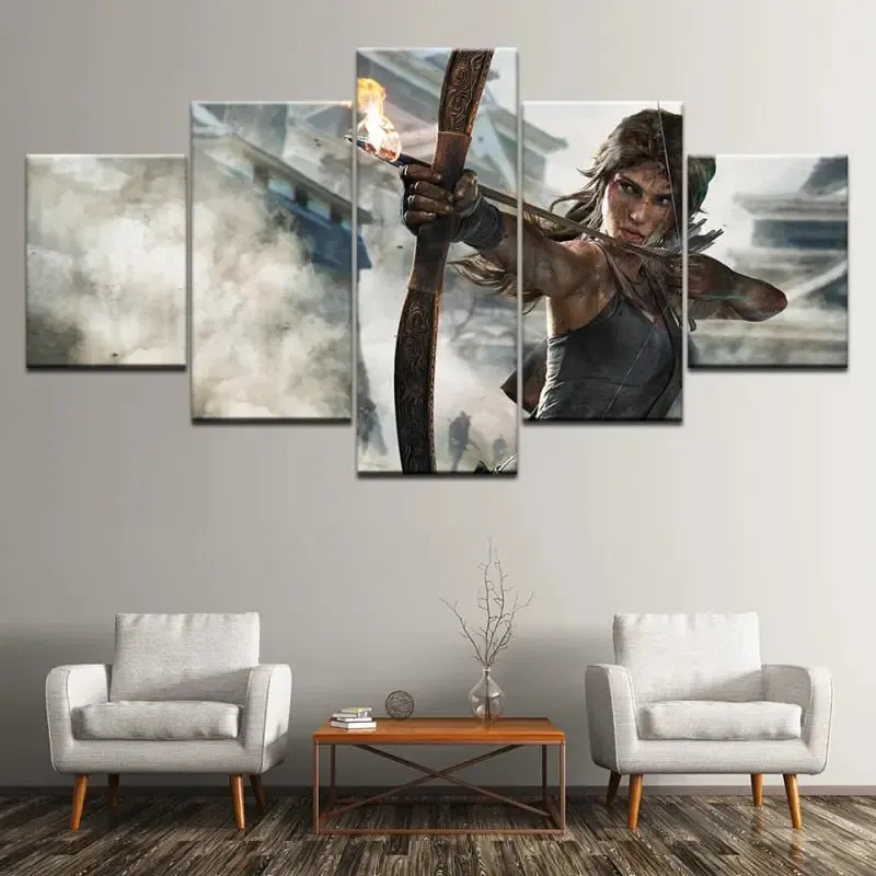 Lara Croft Tomb Raider Wall Art