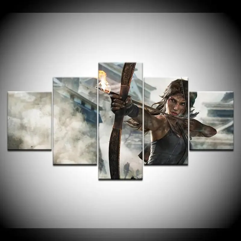 Lara Croft Tomb Raider Wall Art