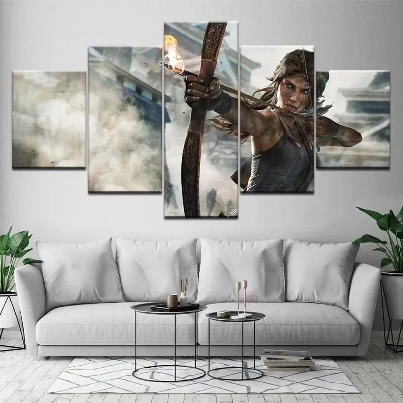 Lara Croft Tomb Raider Wall Art