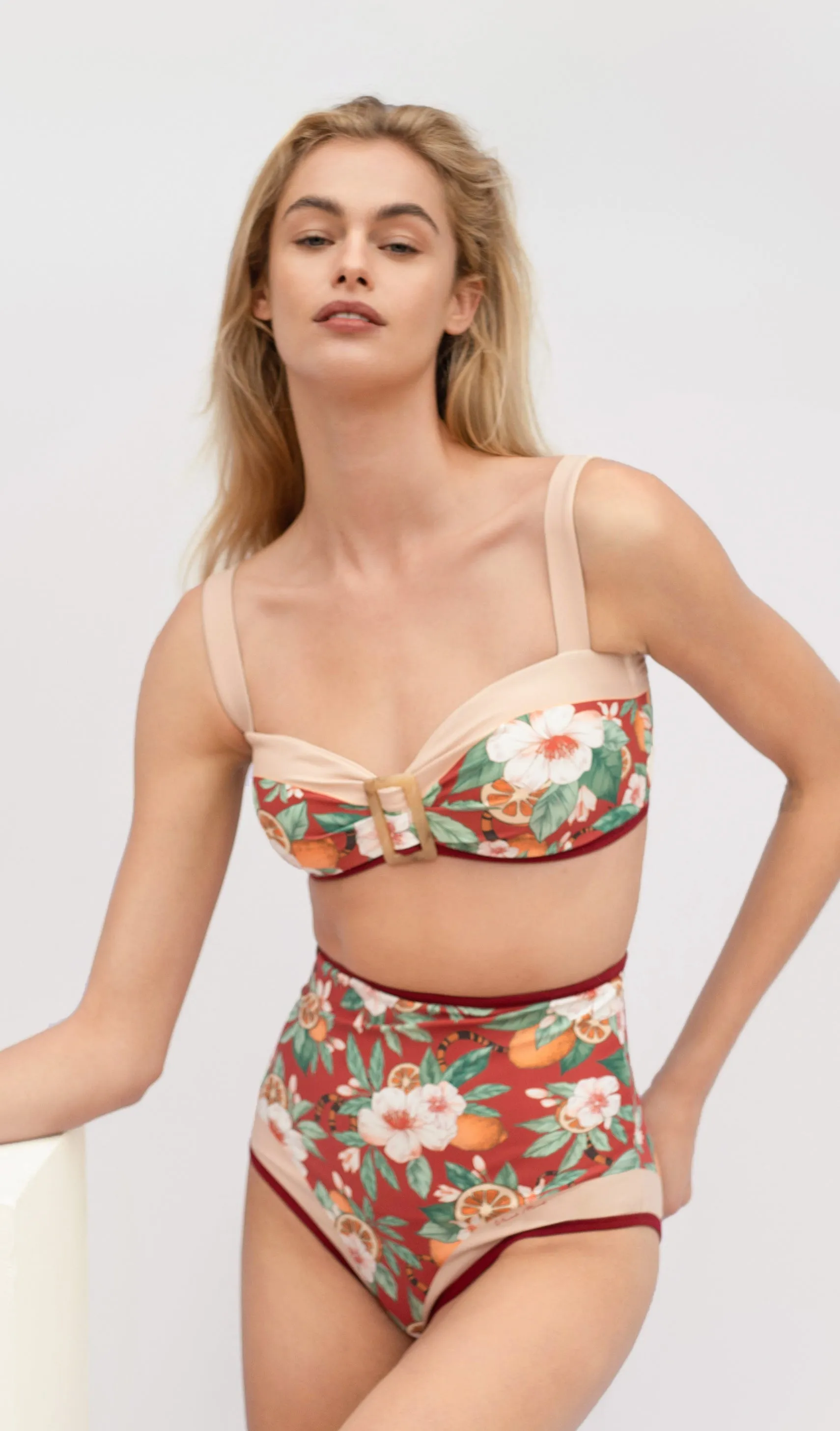 LEDA High-waist Bikini Set