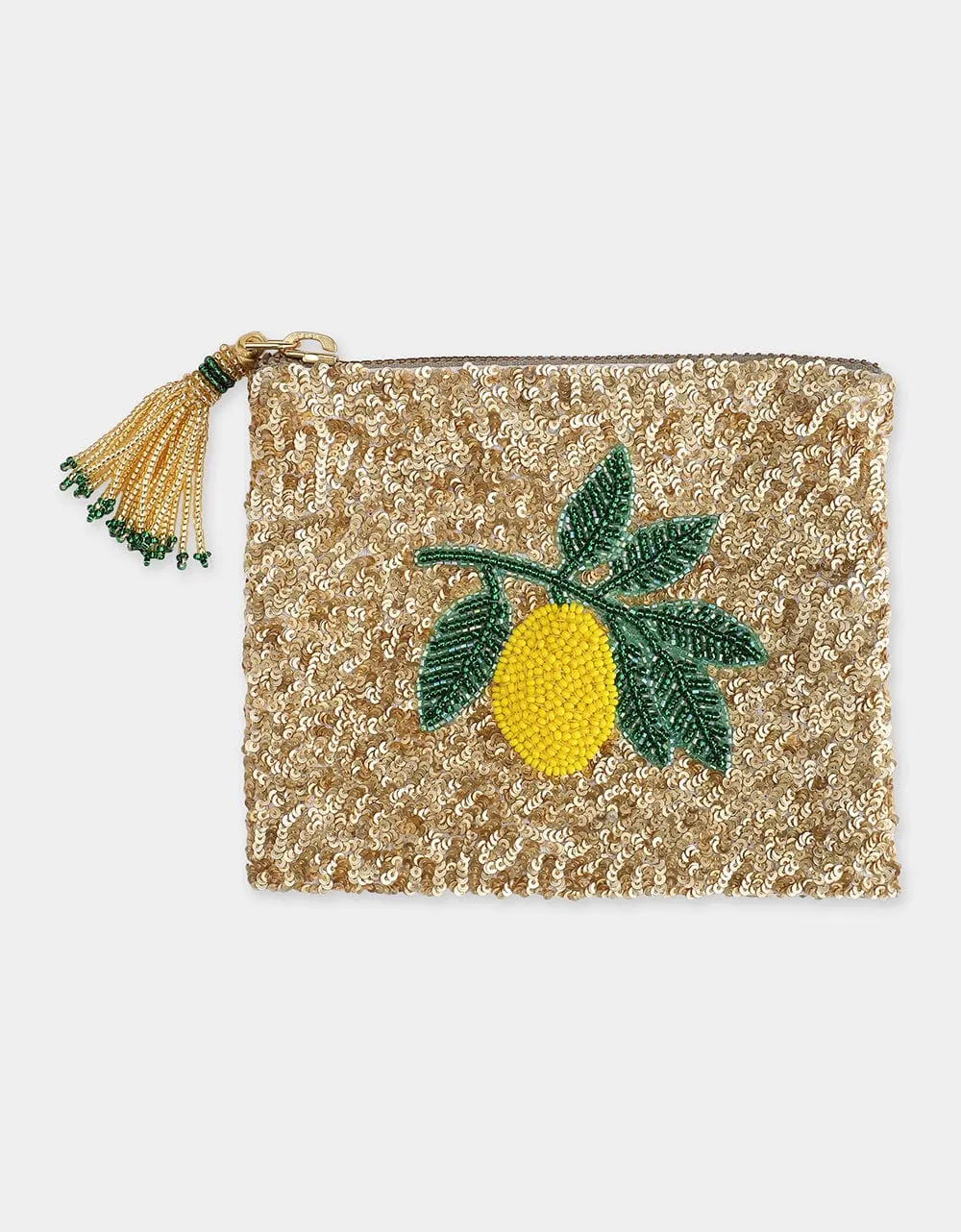 Lemon Jewelry Pouch Bag