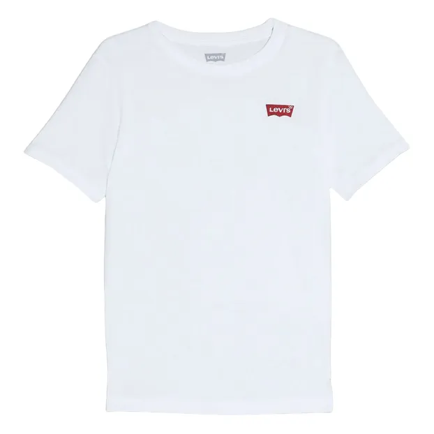 Levi's Kids Batwing Chest Hit boy's short sleeve t-shirt 9EA100-001 white 