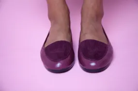 Maroon Loafers