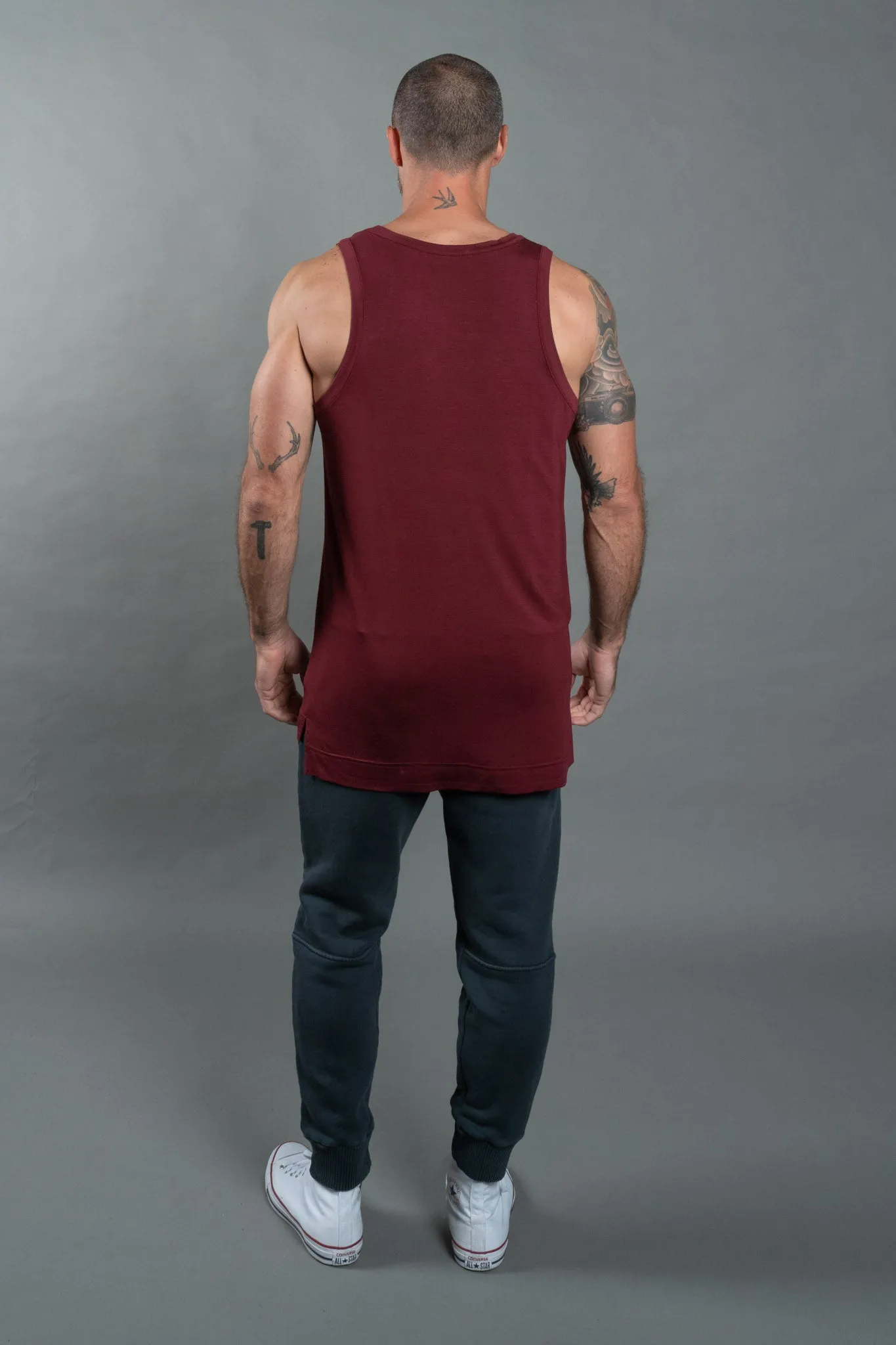 Men's Modal Hi-Lo Tank