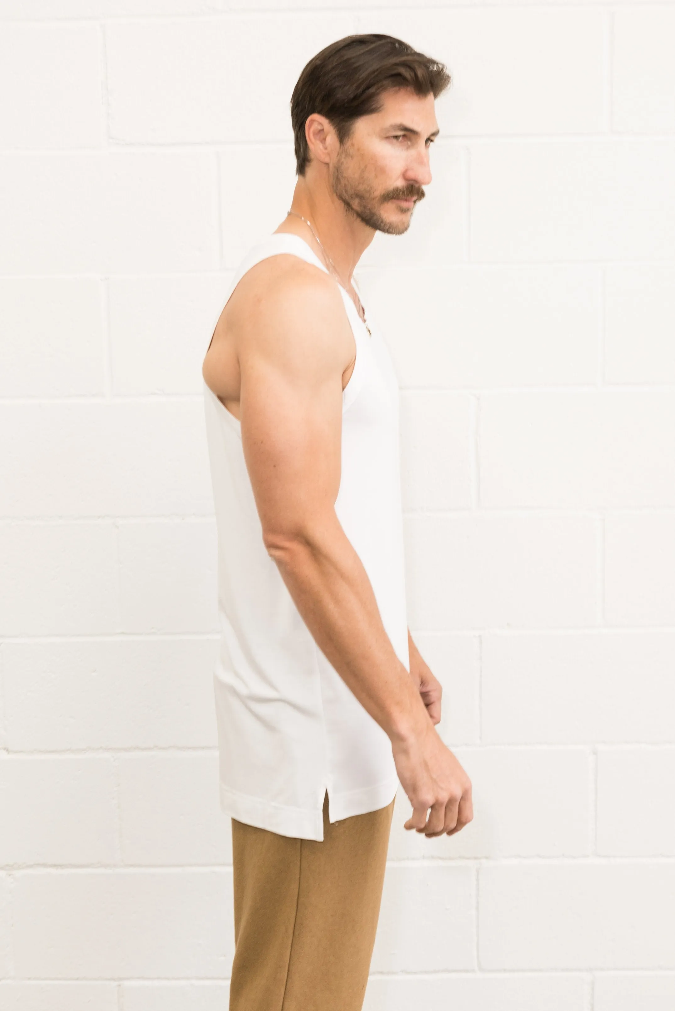 Men's Modal Hi-Lo Tank