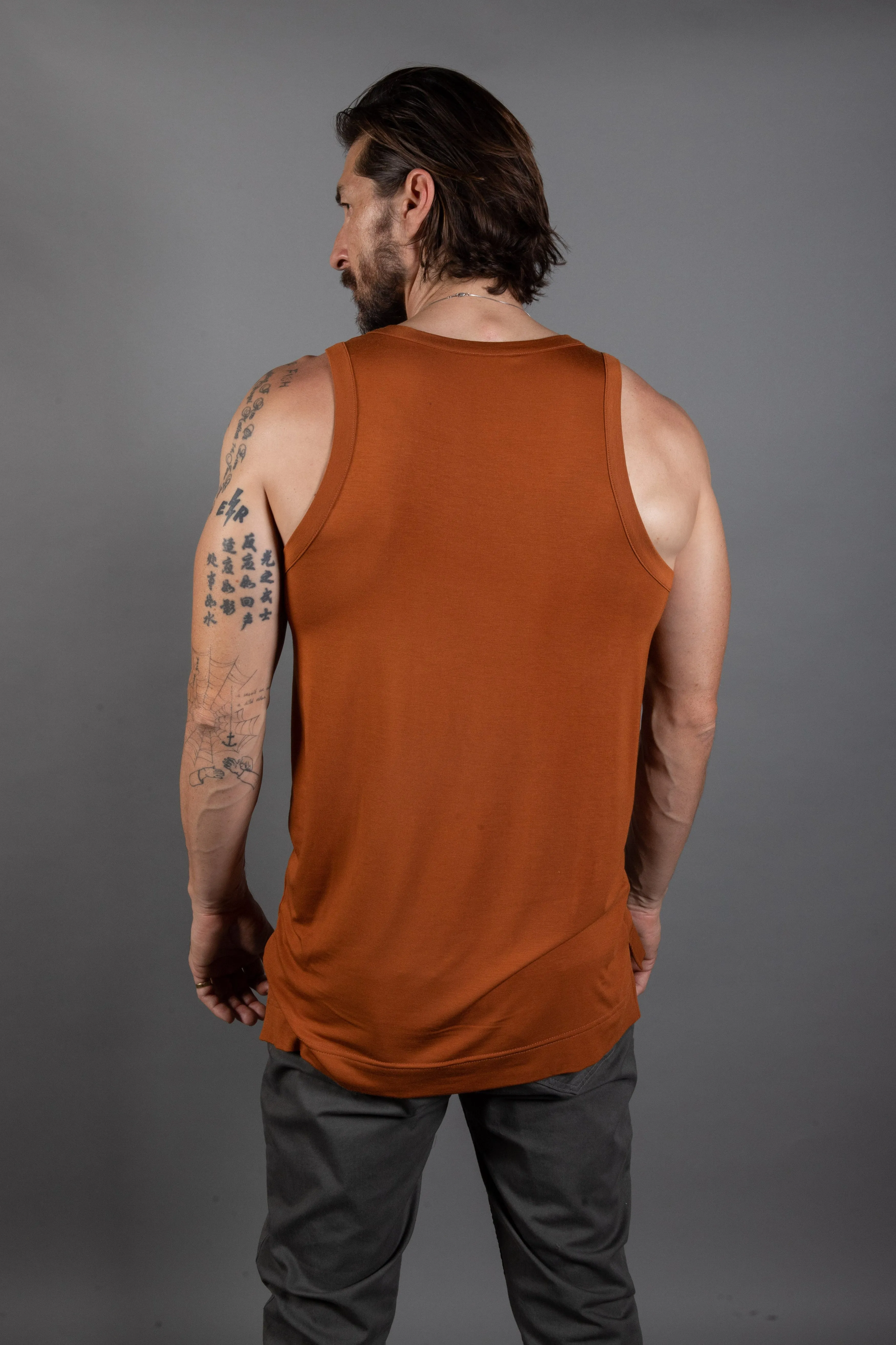 Men's Modal Hi-Lo Tank