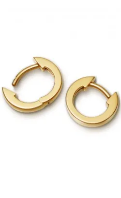 Mini Halo Gold Hoop