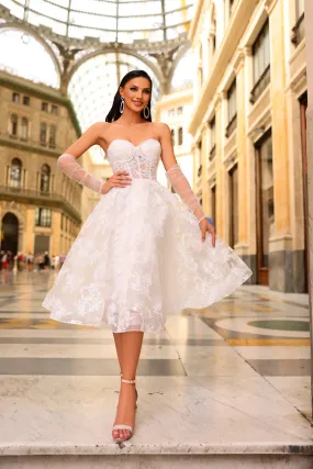 NICOLETTA Leah Gown - Ivory