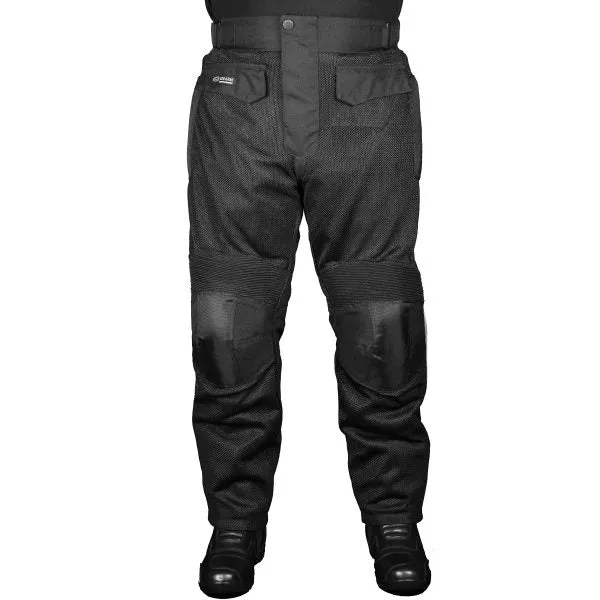 NY BLACK STINGER MESH MOTORCYCLE PANTS