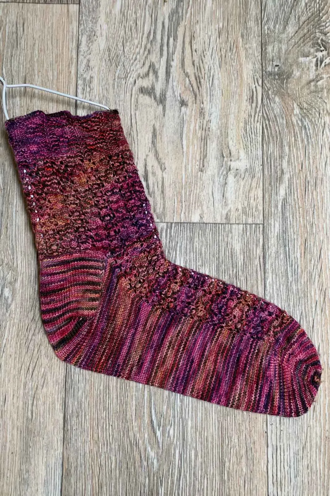 Pattern: Soliloquy Twist Sock