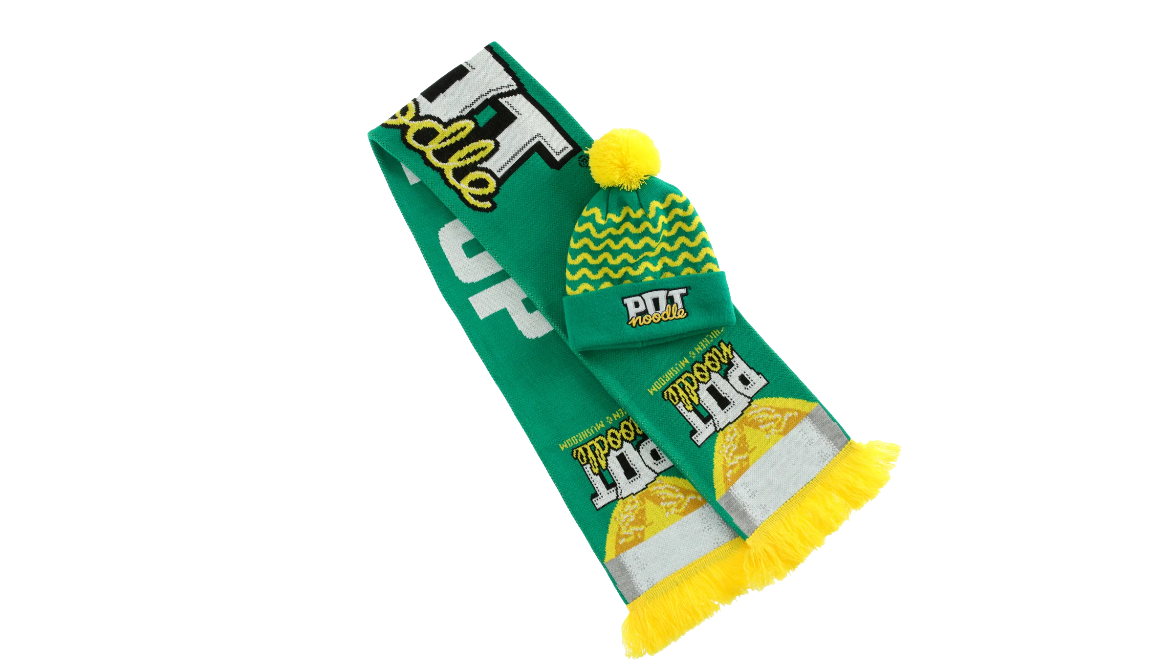 Pot Noodle® Official Knitted Scarf - Limited Edition