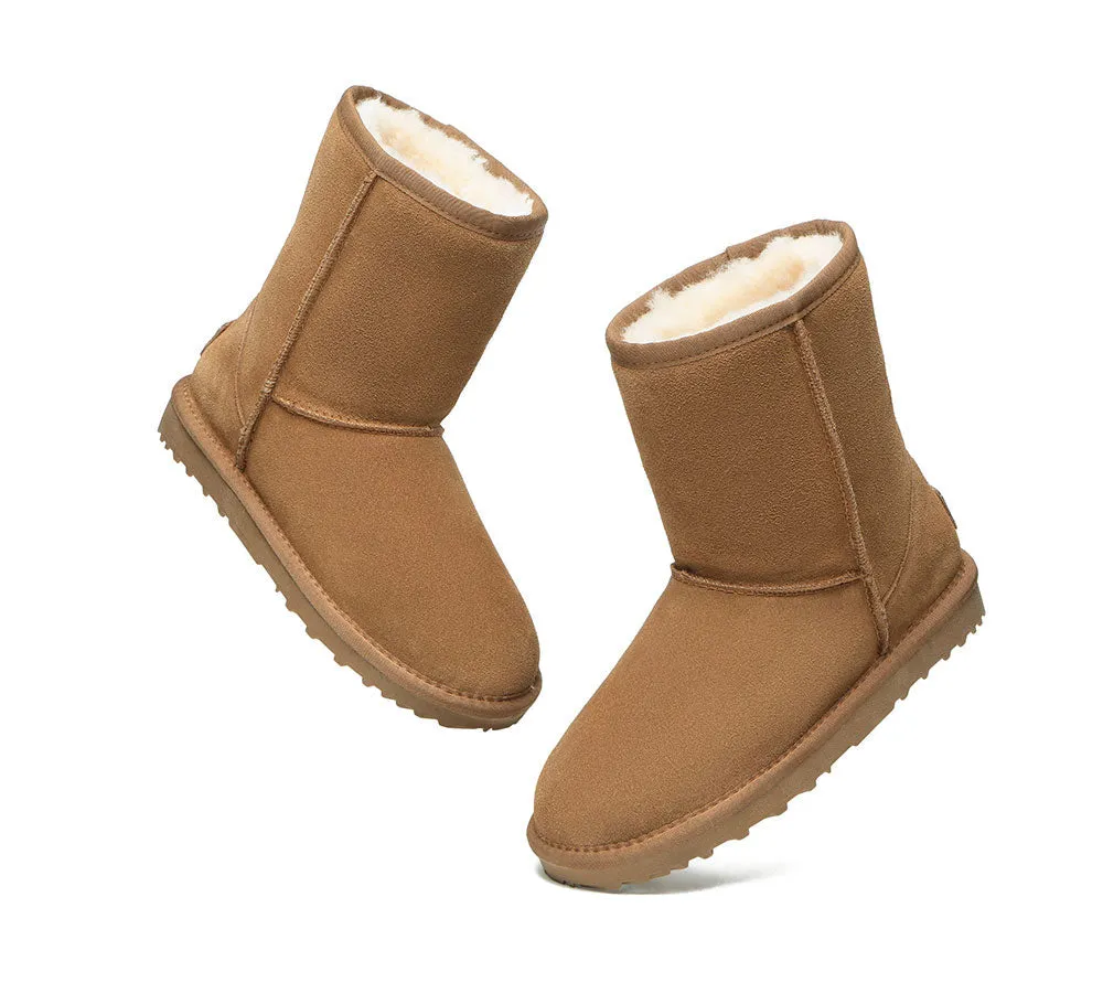 Premium Australian Sheepskin Boots Unisex Short Classic Plus