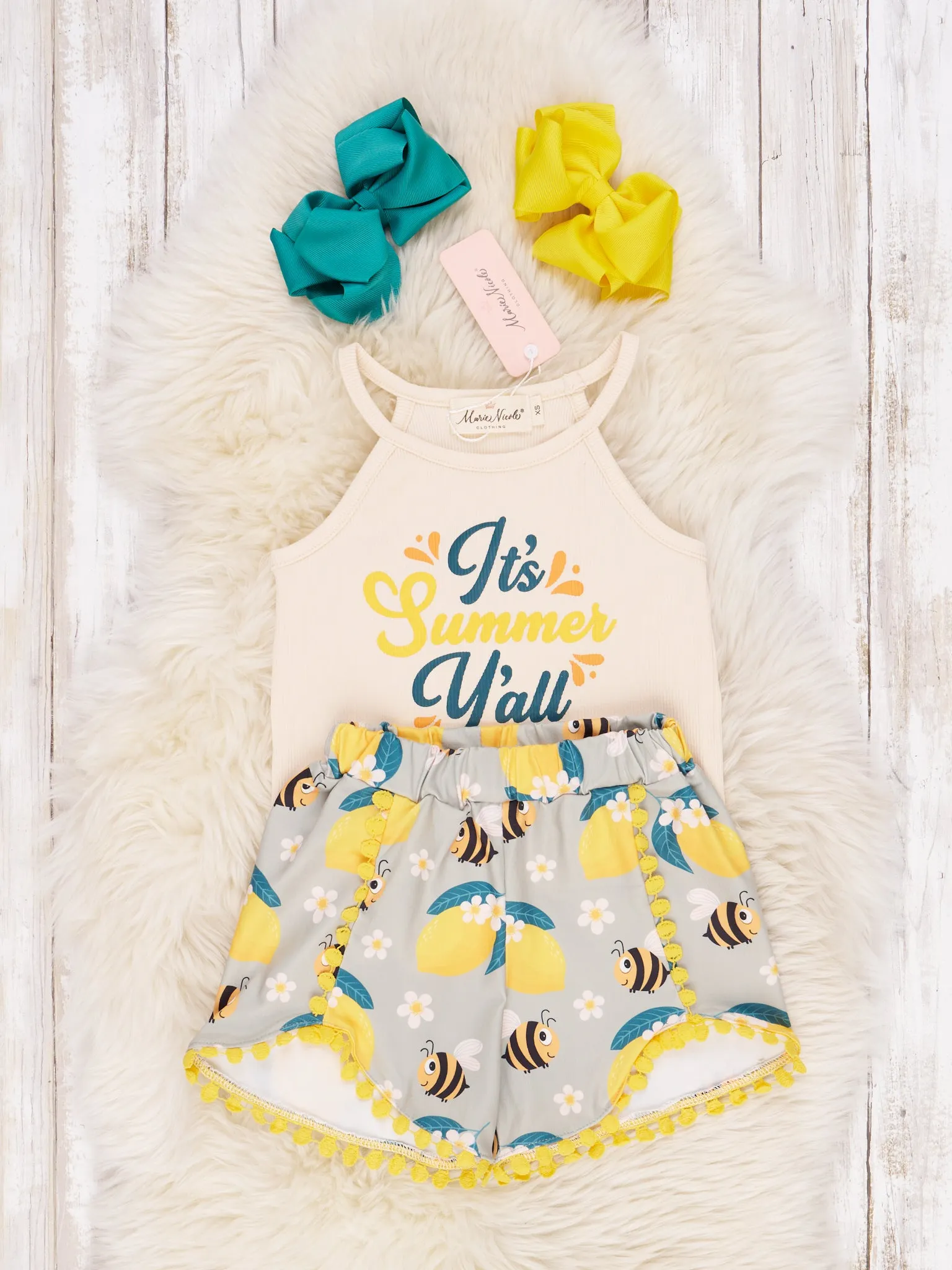 "Summer Y'all" Bee & Lemon Outfit