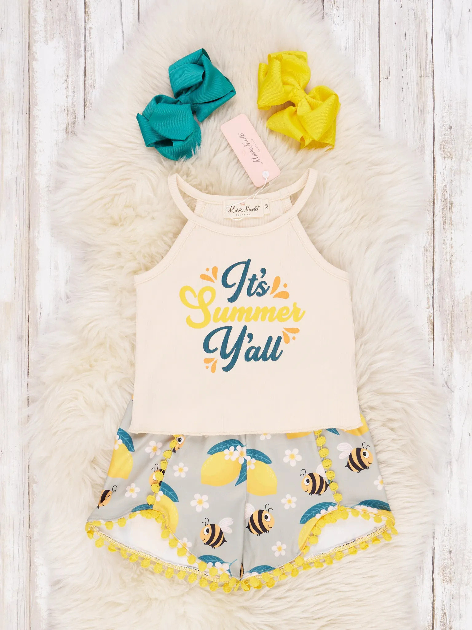 "Summer Y'all" Bee & Lemon Outfit