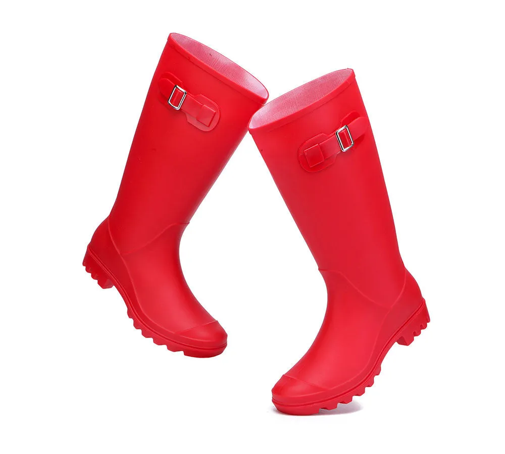 Rainboots ,Tall Gumboots Women Veronica With Wool Insoles