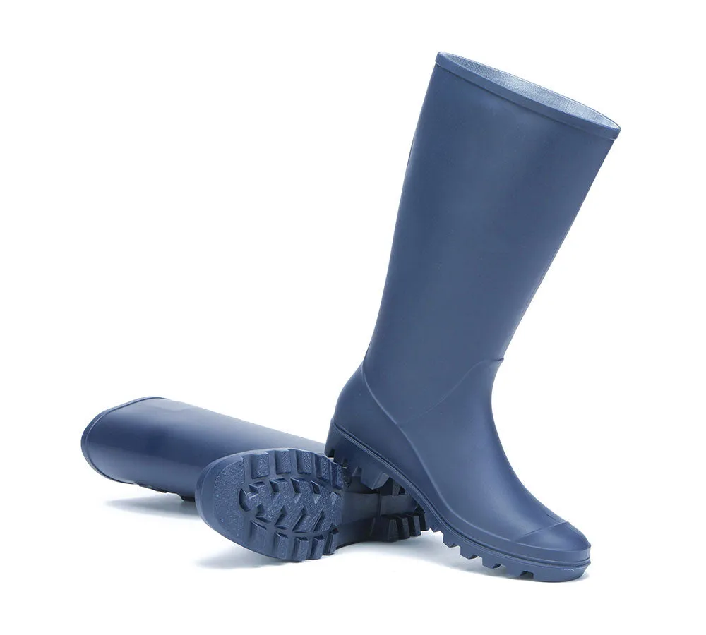 Rainboots ,Tall Gumboots Women Veronica With Wool Insoles