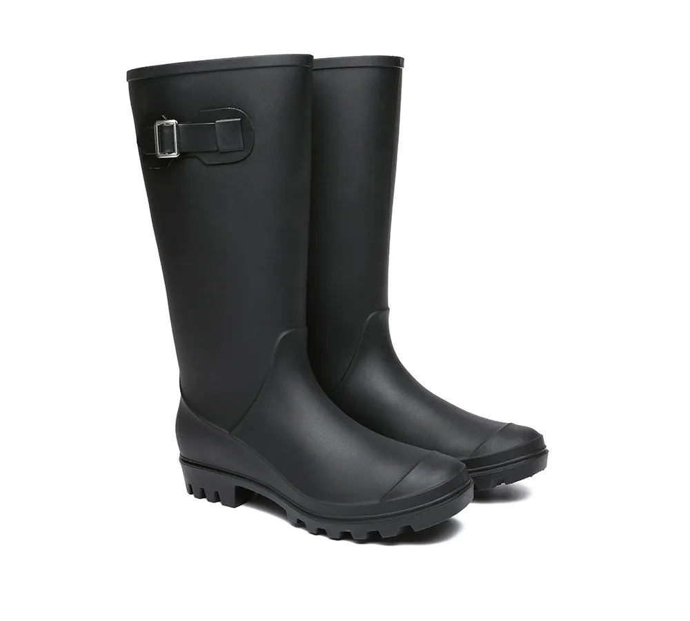 Rainboots ,Tall Gumboots Women Veronica With Wool Insoles