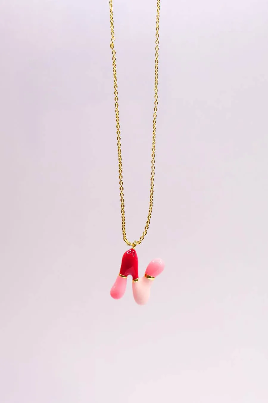 Rainbow Rhythm Alphabet Necklace