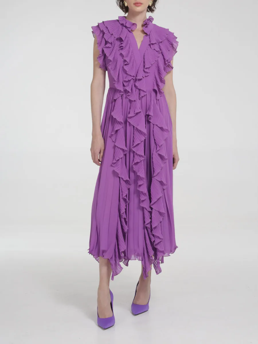 RAQUEL OROZCO Arles Dress - Lavander