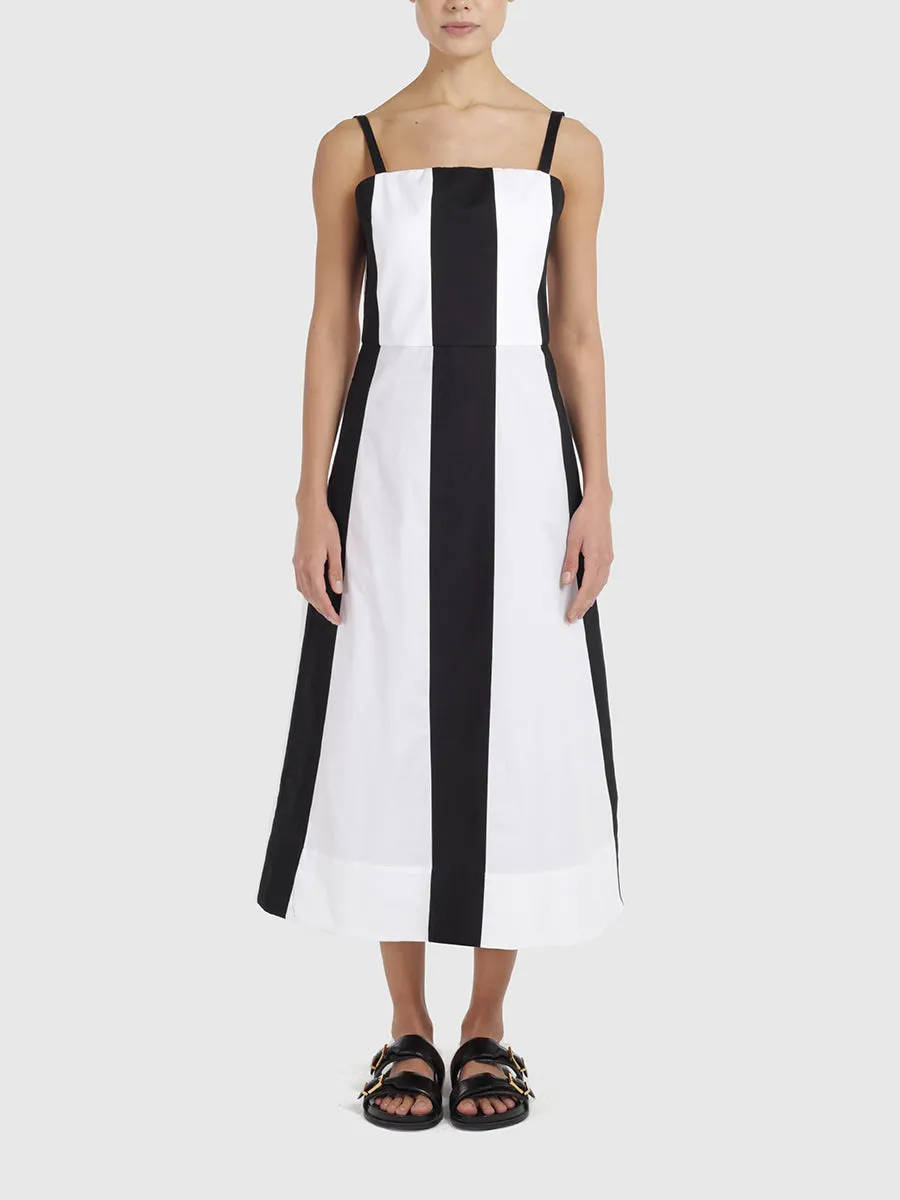 RAQUEL OROZCO Samantha Dress - Black and White