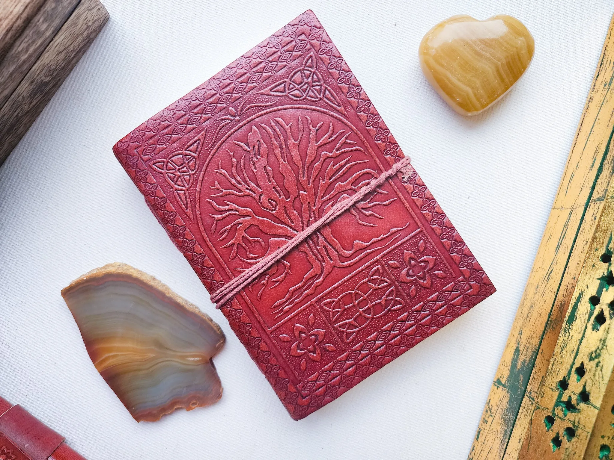 Red Leather Journal