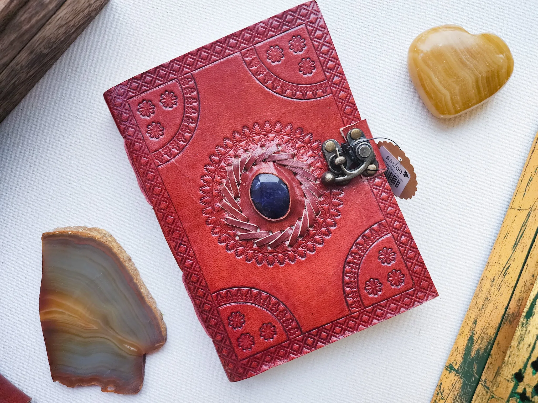 Red Leather Journal