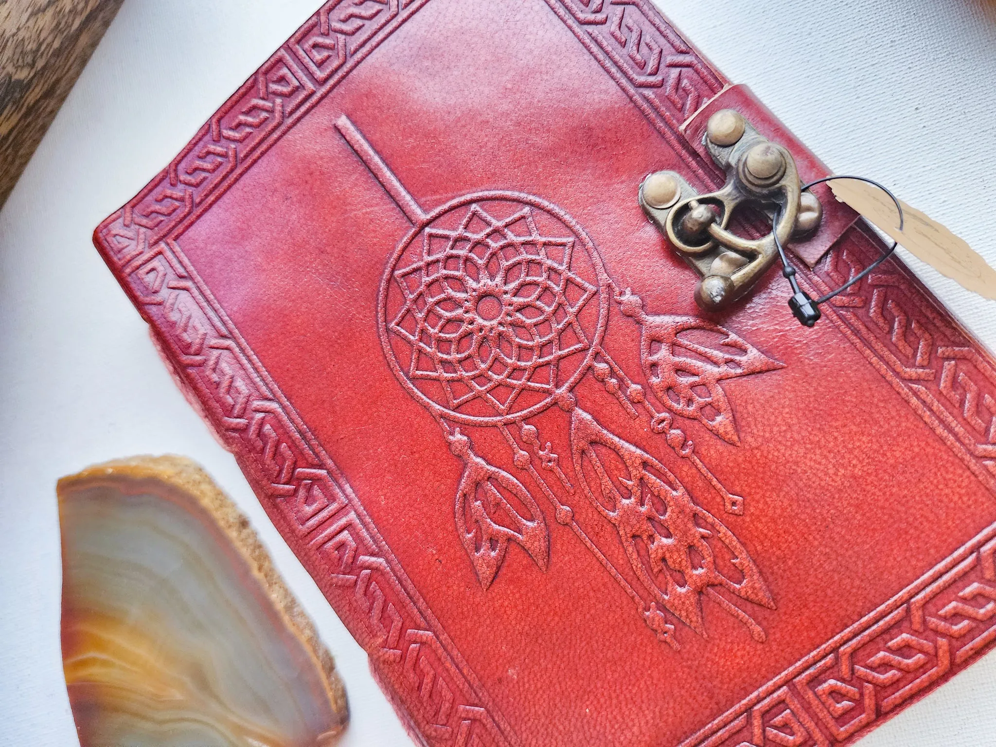 Red Leather Journal