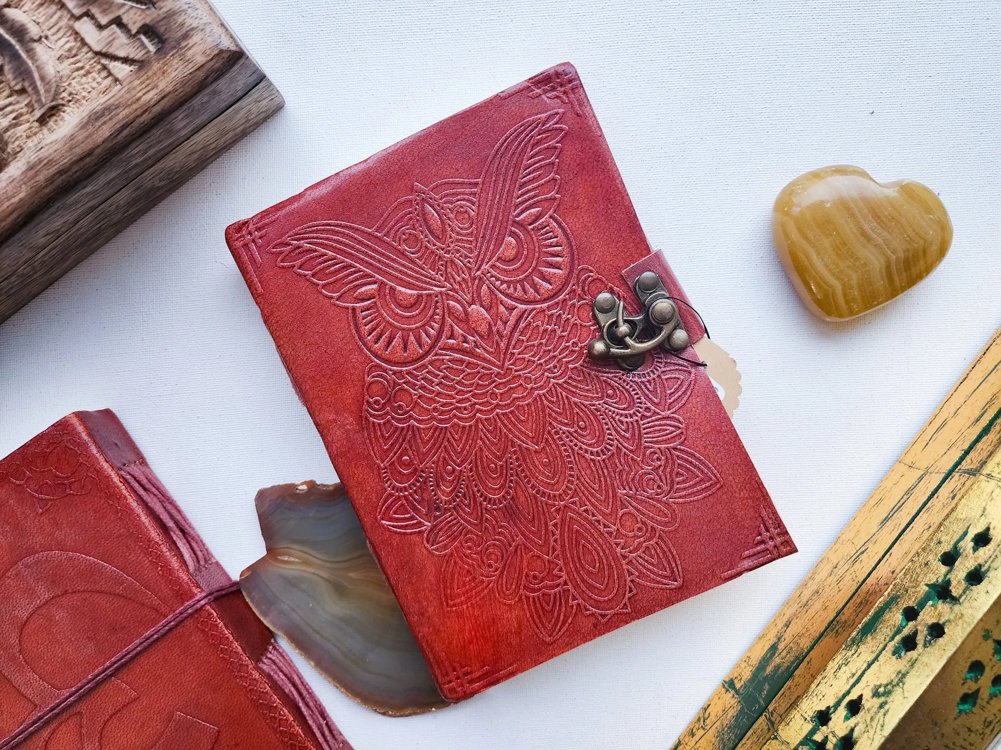 Red Leather Journal