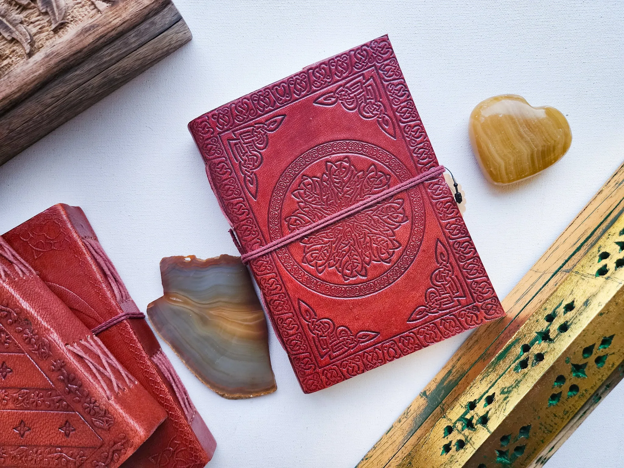 Red Leather Journal