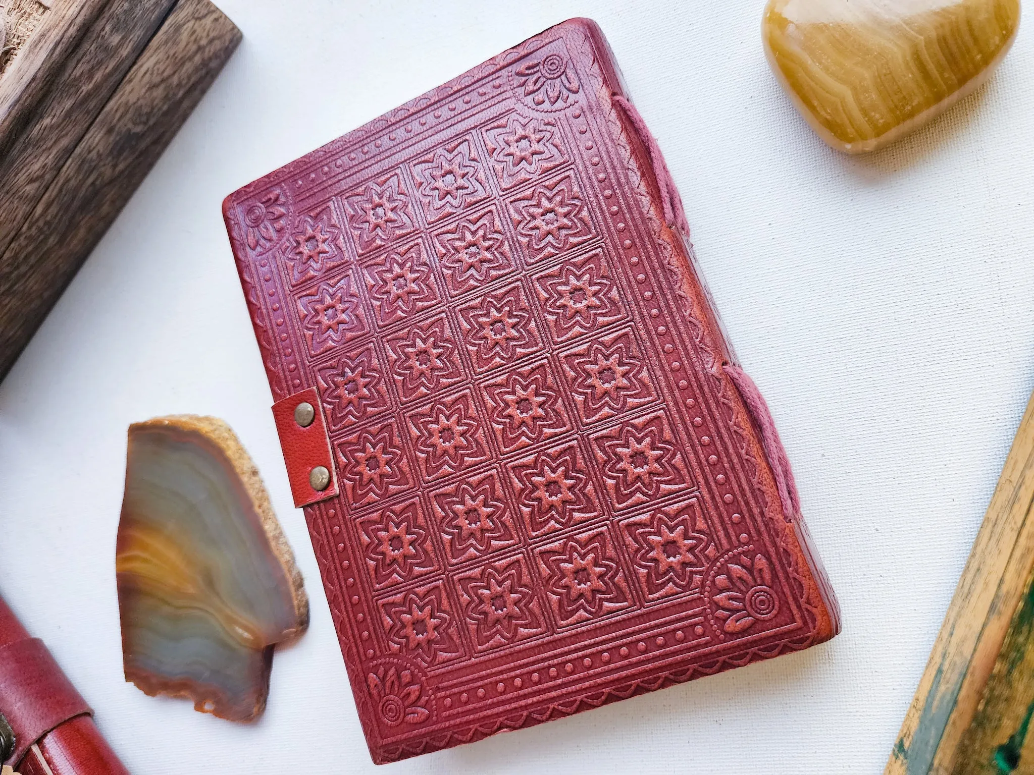 Red Leather Journal