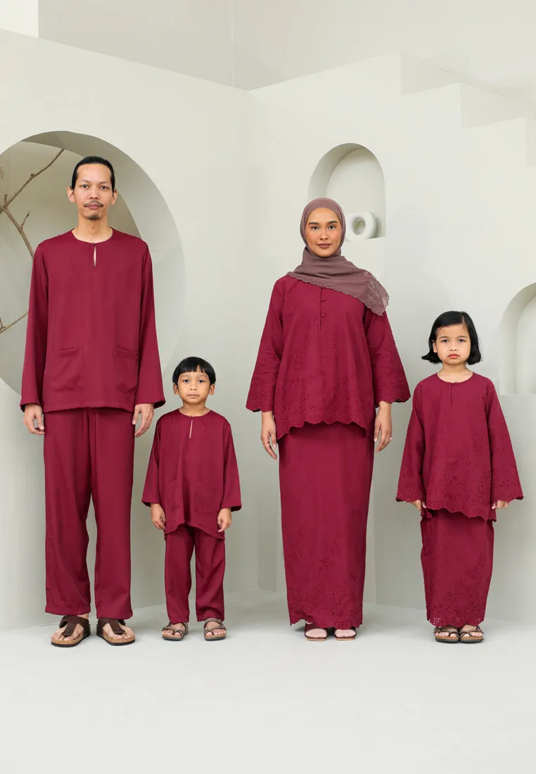 Rukun Girl (Maroon)