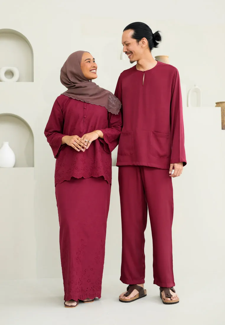 Rukun Kurung (Maroon)