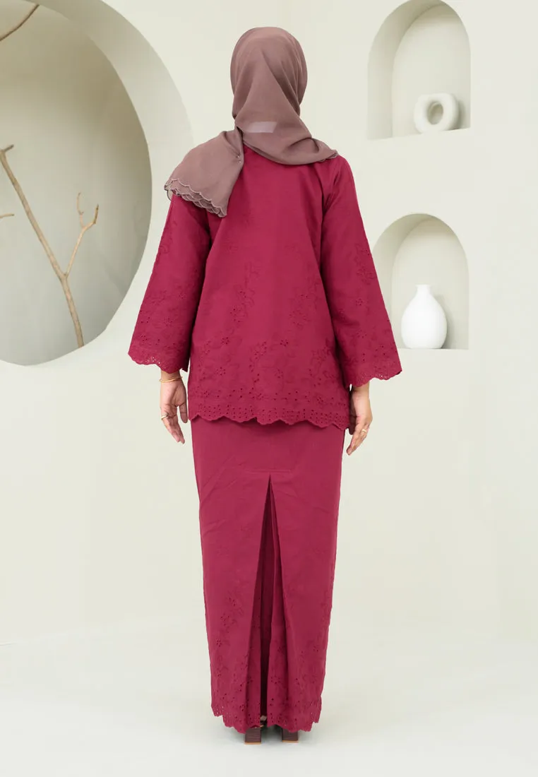 Rukun Kurung (Maroon)