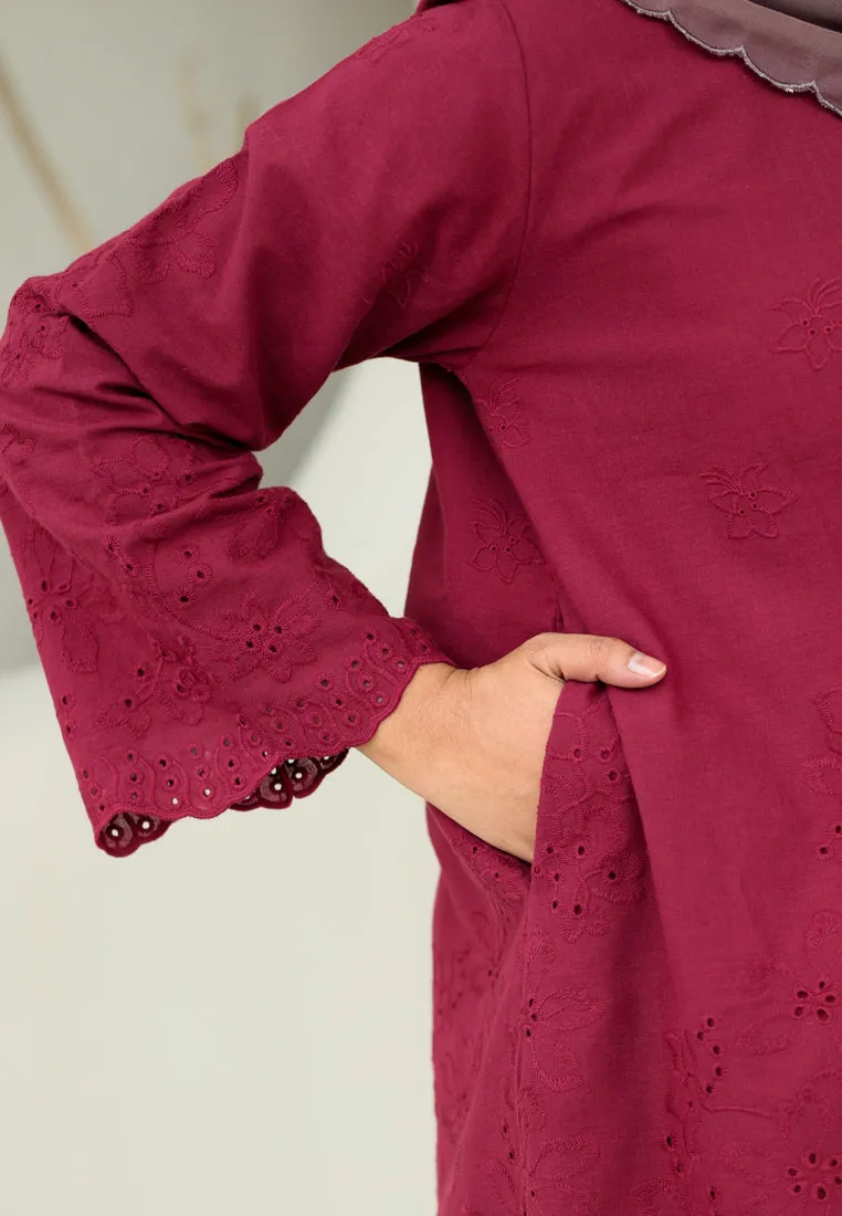 Rukun Kurung (Maroon)