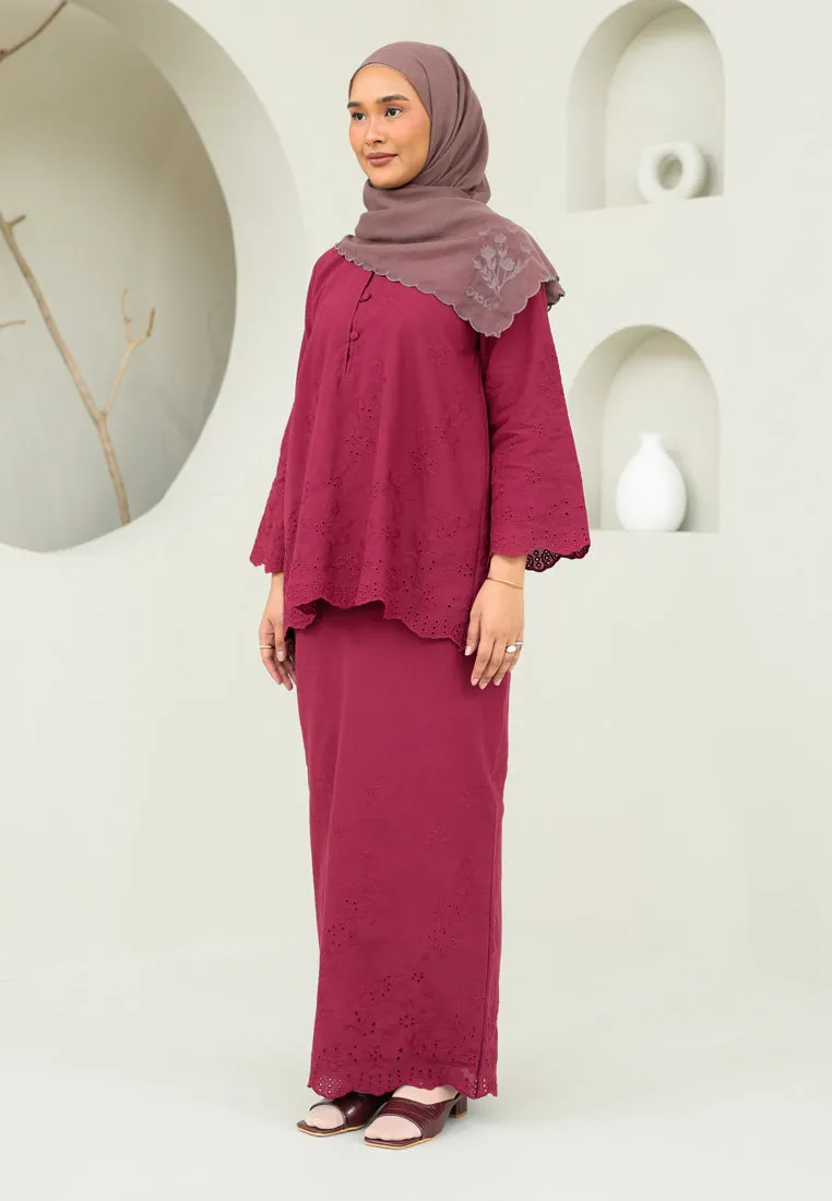 Rukun Kurung (Maroon)