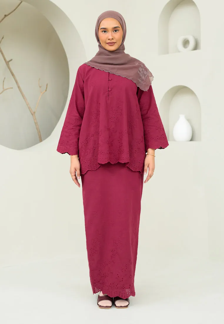 Rukun Kurung (Maroon)