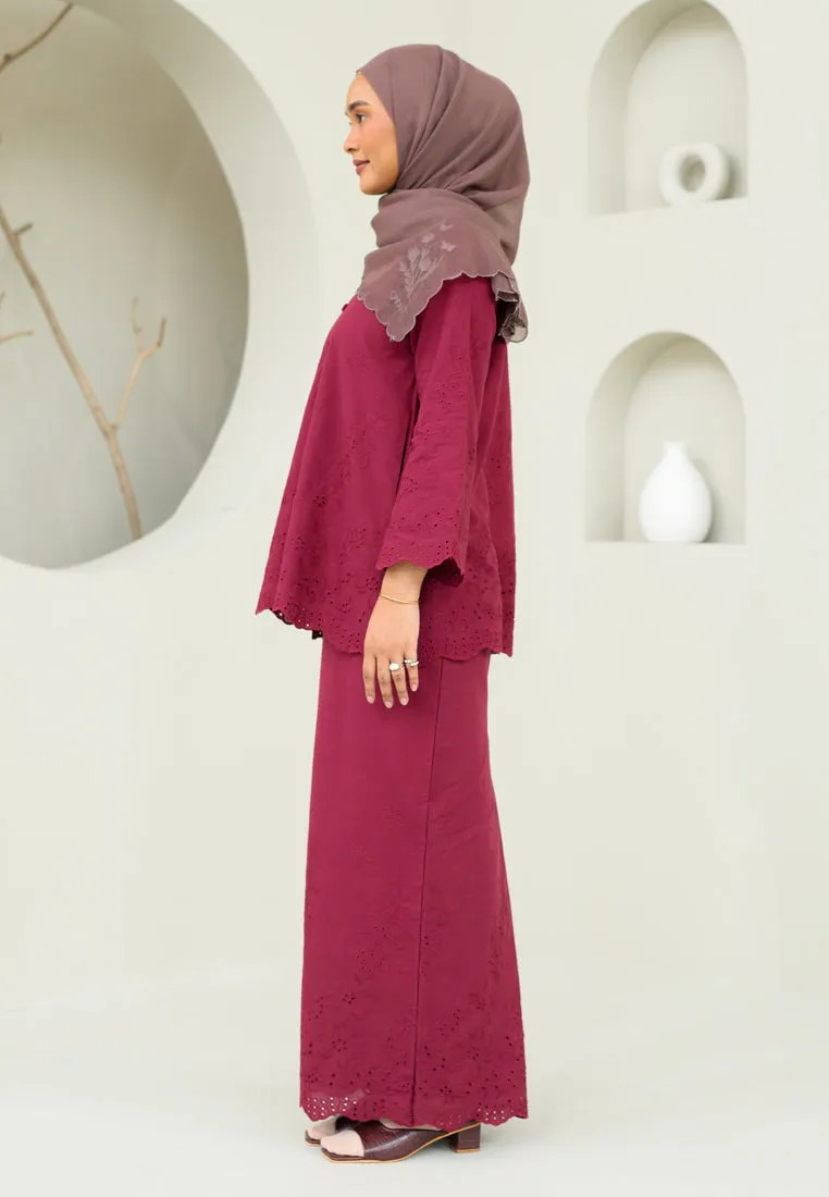 Rukun Kurung (Maroon)