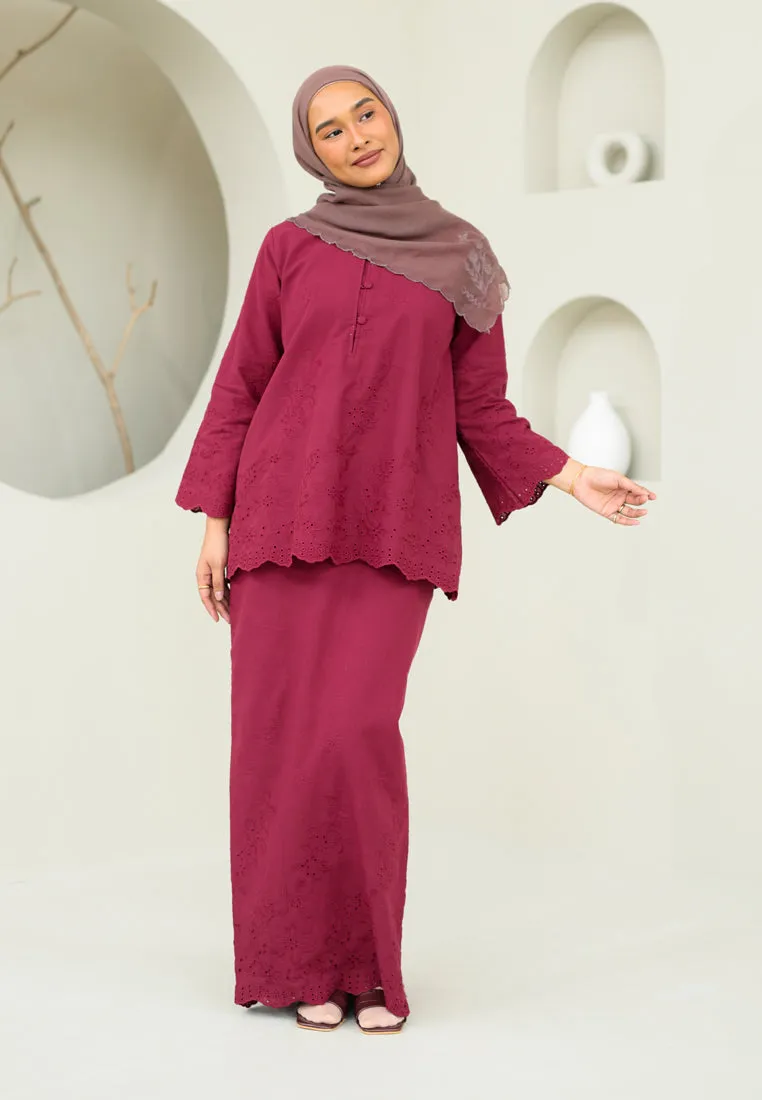 Rukun Kurung (Maroon)