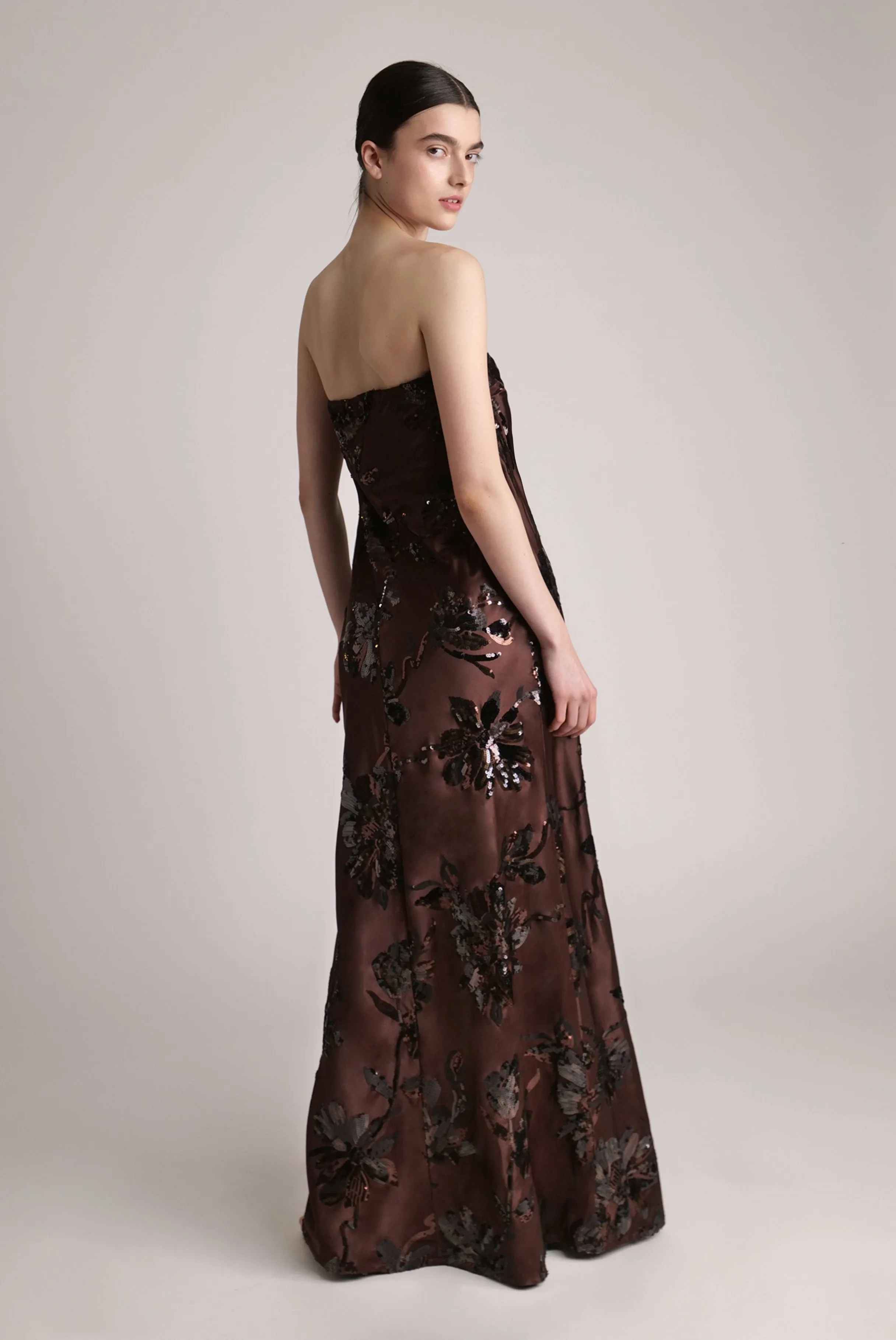 SABINA MUSAYEV Raya Dress - Dark Brown