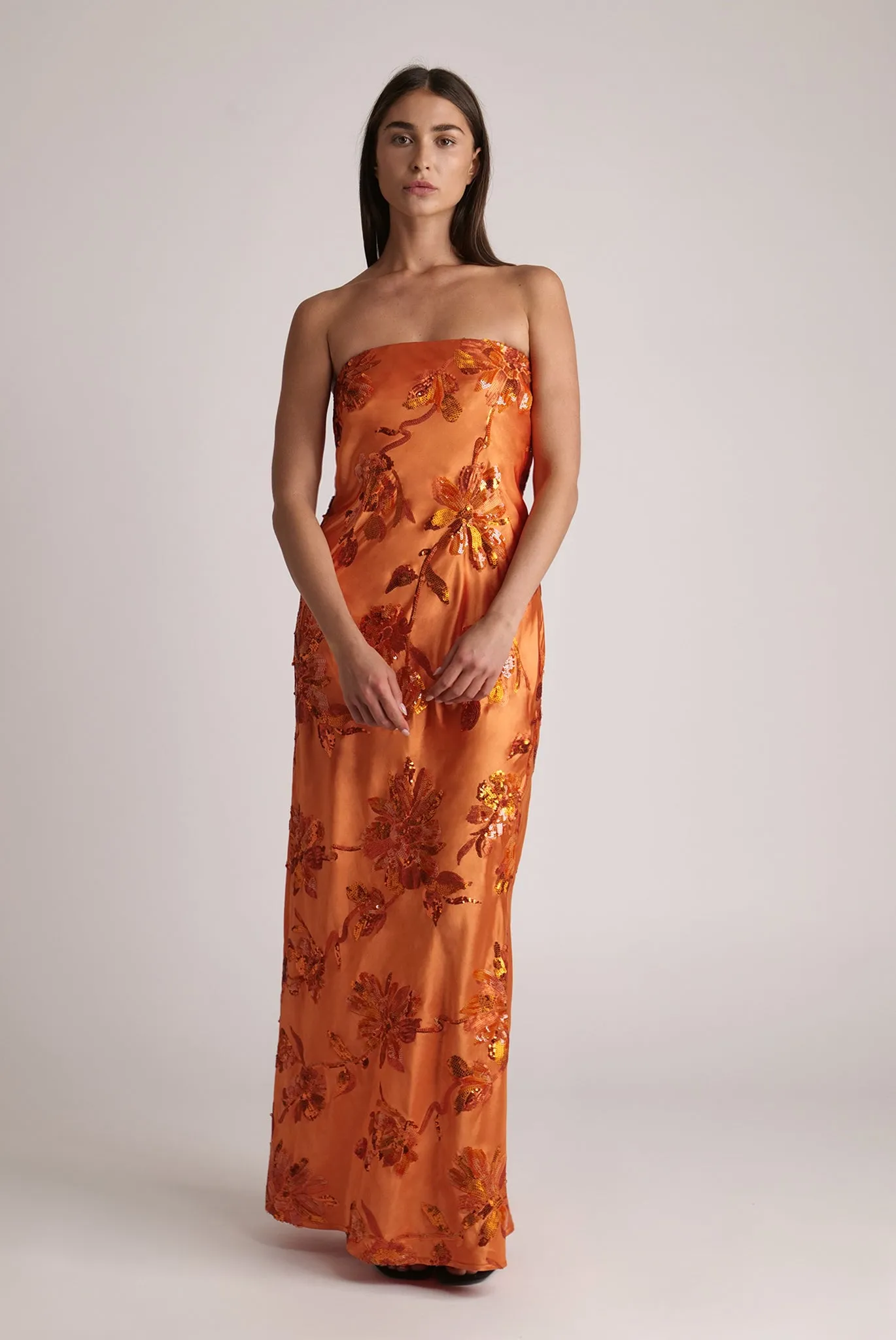 SABINA MUSAYEV Raya Dress - Orange